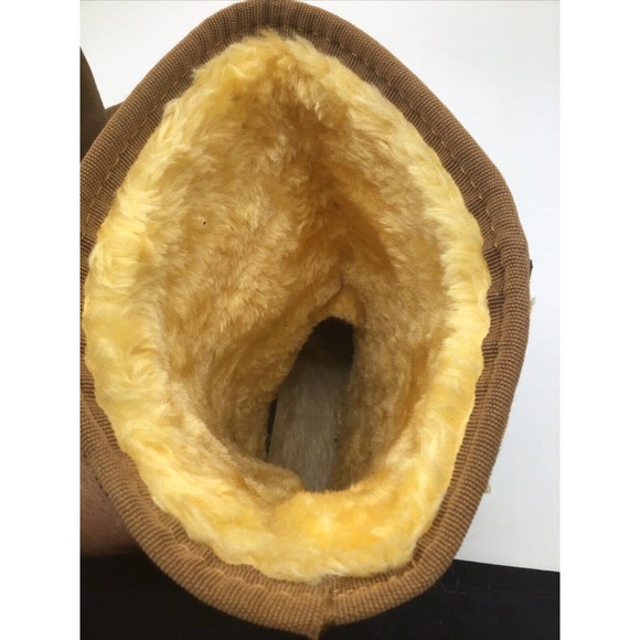 Dafulang N'Polar Women's Brown Faux Suede/Fur Boots Sz. 8.5M/EU 39 - Picture 15 of 15